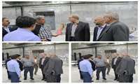 بازدید معاون وزیر در امور تولیدات دامی از صنایع غذایی در حال ساخت شهرستان الیگودرز
