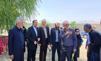 بازدید دکتر حسن نژاد از شرکت تعاونی زمرد آرین شهرستان نهاوند 