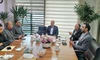 دیدار ریاست سازمان جهاد کشاورزی استان مرکزی و جمعی از معاونین با دکتر حسن نژاد